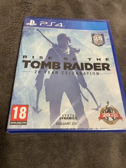 Rise of The Tomb Raider  20 Year Celebration  PlayStation 4 Brand New & Sealed