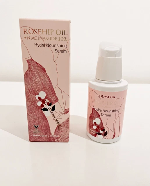 GLAMFOX ROSEHIP OIL + Niacinamide 10 Hydra Nourishing Serum 50 ml EUR