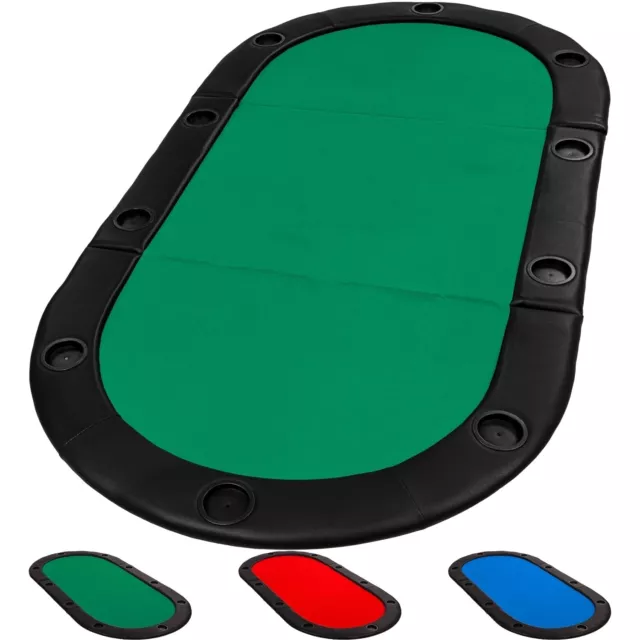 Pokertisch Pokerauflage Poker Tisch Auflage Matte Pokertable klappbar faltbar