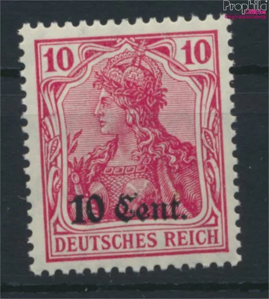 Briefmarken Etappengebiet West 1916 Mi 4c postfrisch (9774918