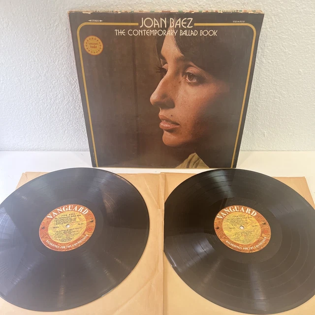 Joan Baez The Contemporary Ballad Book Vanguard Record 1974 Folk Rock Vinyl 70s