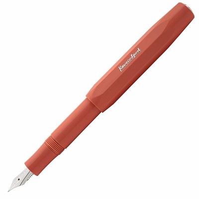 Kaweco Kaweco Penna Stilografica Safari Medio Resistente Plastica ABS Barile Grigio, 