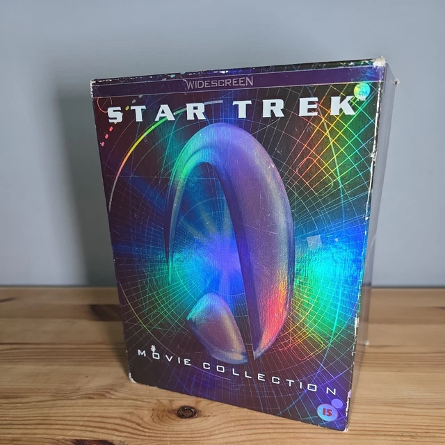 STAR TREK THE Movie Collection Box Set VHS Widescreen 9 MOVIES ...