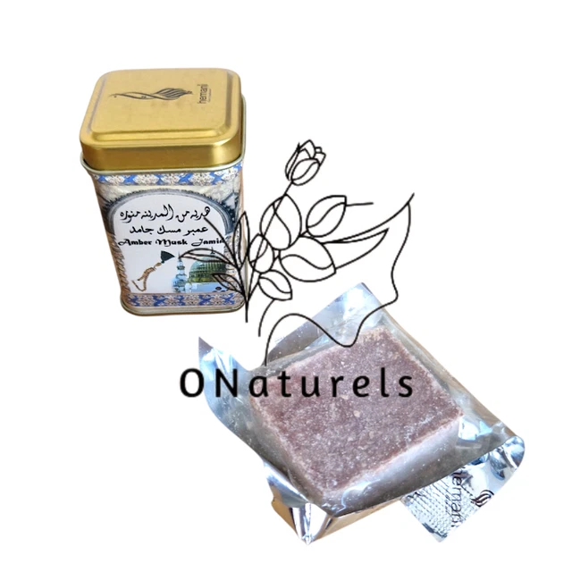 Parfum Solide Noir Ambre - 25g Terrapin Trading - Base Aphrodisiaque Longue Durée