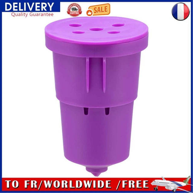 Keurig Refillable Reusable Coffee Capsule K Cap Filter Basket Pod (Purple)
