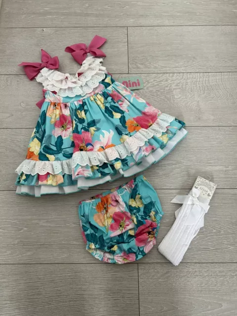 Nini Spanish Girls Puffball Dress Age 36 Months- BNWT