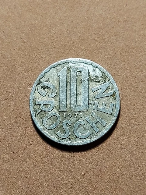 1971 10 Groschen Austria Coin