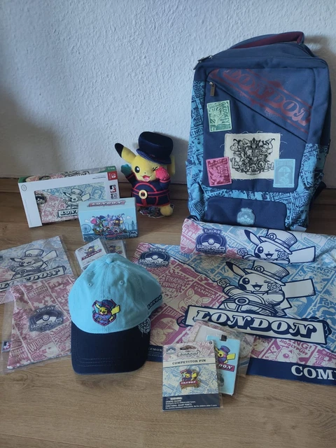 Sac à Dos Pokémon Honolulu Competitor - Édition Compétition - Neuf, Avec Pins Et Sleeves