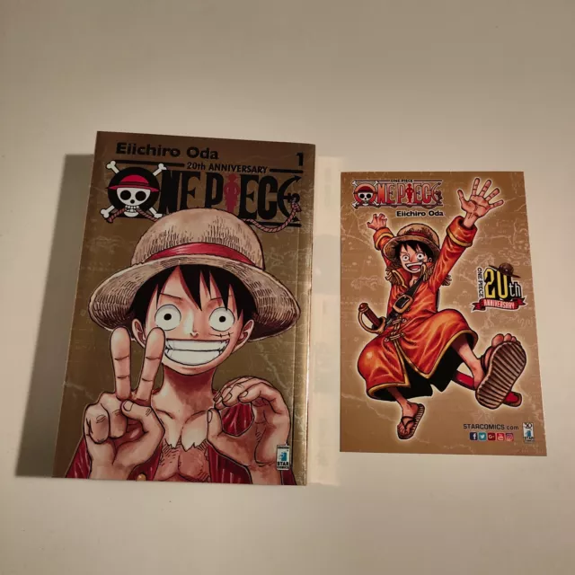 One Piece - Limited Edition Lucca 2017 - GOLD + Cartolina NUOVO