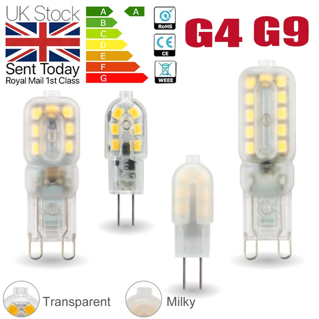 2-10Pcs G9 G4 2W 8W 5W 2835 SMD Led Capsule Bulb Replace Halogen Light Bulb Lamp