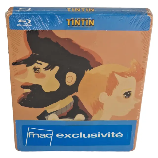 Tintin - Le Secret de la Licorne Blu-ray Steelbook Edition Fnac 2012  Zone B