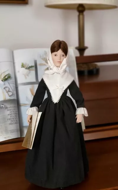 The Gibson Girl Porcelain Doll ~ Franklin Heirloom Vintage rare 22"