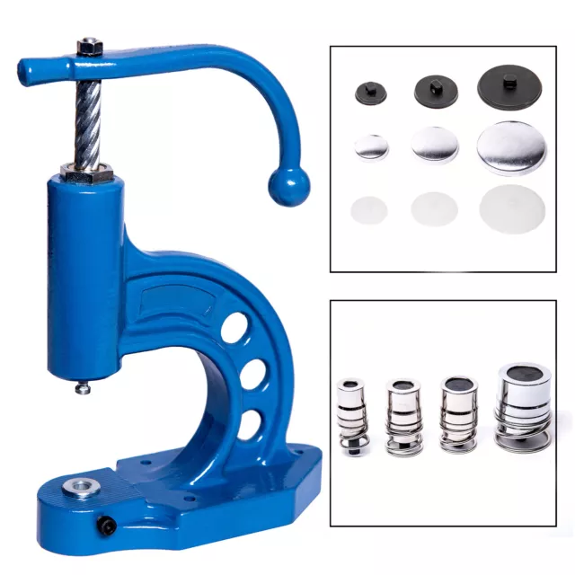 Knopfpresse, Knöpfe Beziehen m. Stoff, Knopfwerkzeug, Knopfmaschine, zur Auswahl