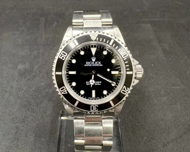 Rolex Oyster Perpetual Submariner 14060 No Date Automatic Watch Rolex Serviced