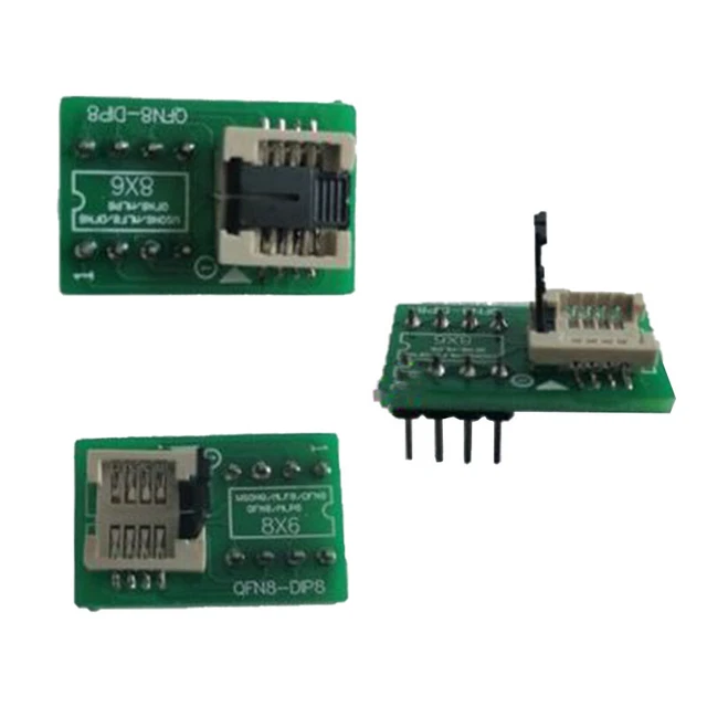 Adaptateur DFN8 WSON8 MLF8 MLP8 QFN8 à DIP8 6*5mm 6*8 puces de programmeur IC