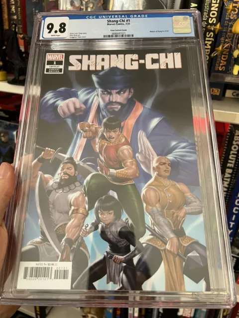 Shang-Chi #1 Junggeum Yoon Variant 1st Print Marvel Comics CGC 9.8 3