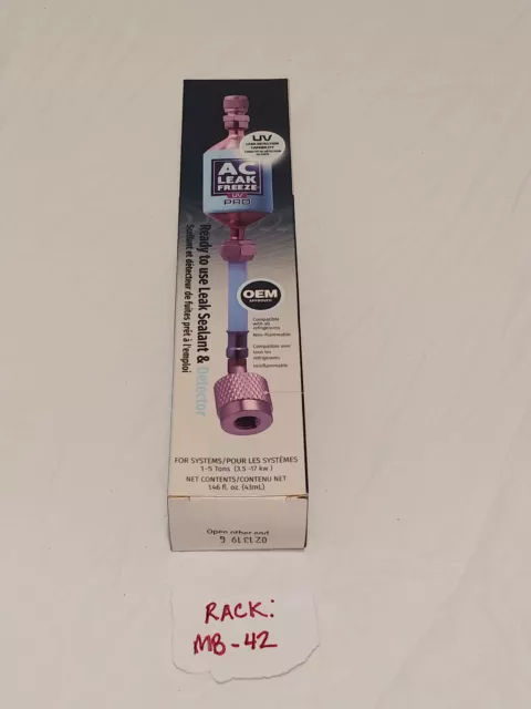 Rectorseal 45318 AC Leak Freeze PRO nano with UV Detection Formula