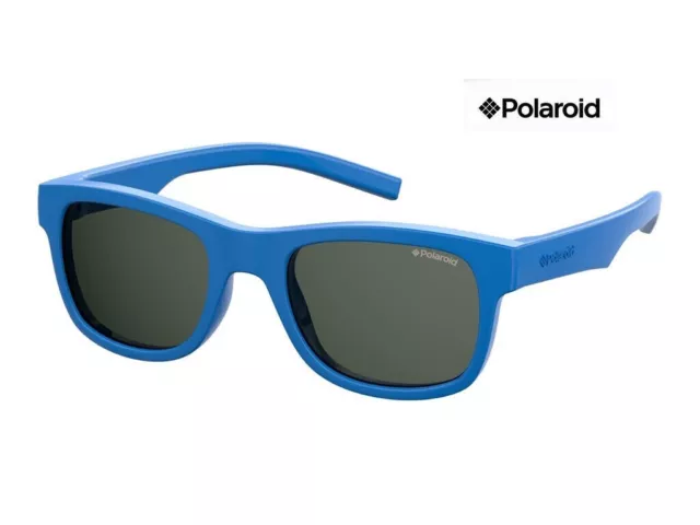 POLAROID  JUNIOR  8020/S/SM  PJPM9 blu   43 mm    polarized   occhiale da sole