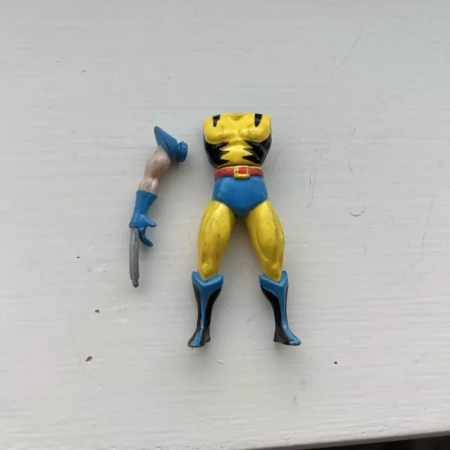 MARVEL HEAVY METAL HEROES DIE CAST FIGURE WOLVERINE for spares/repairs