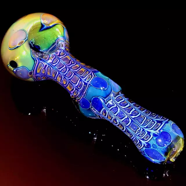 5.5" DREAM WEAVER 3 Sided Tobacco Smoking Pipe THICK LUXURY Glass Pipe *USA*