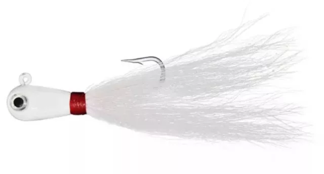 CANAL TACKLE CAPE Cod Bucktail Jig Lure Sinking 3oz White $5.99