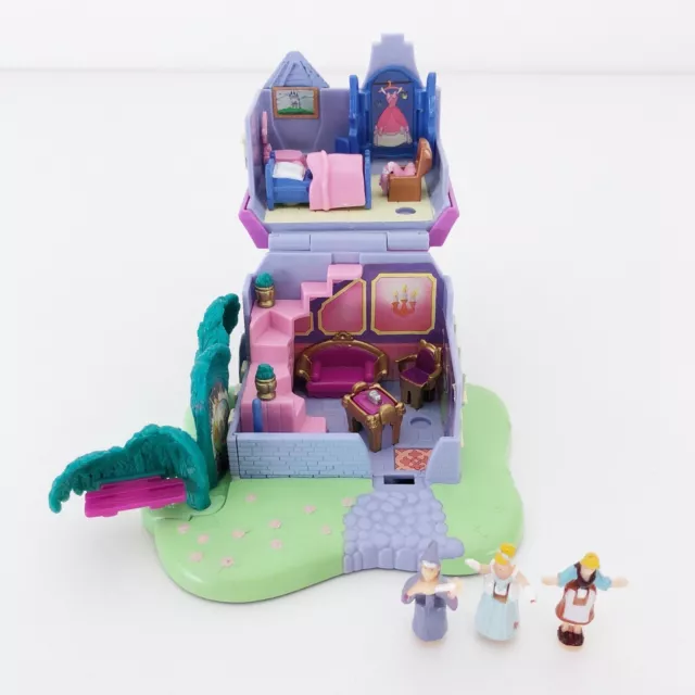 Polly Pocket Disney Cinderella Stepmothers House Bluebird Toys 1995 Komplett