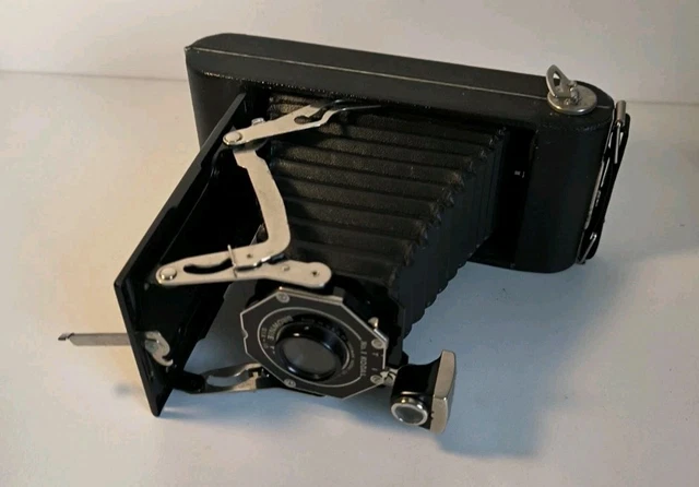 Appareil Photo Ancien Kodak Brownie à Soufflet – Avec Notice D'utilisation