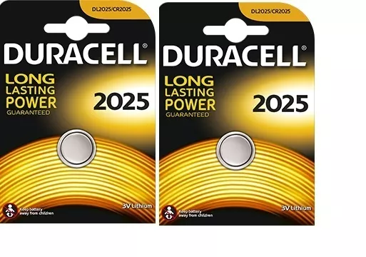 Envoi Sous Suivi Duracell  2 Piles Cr2025 / Dl2025  3V  Lithium 2