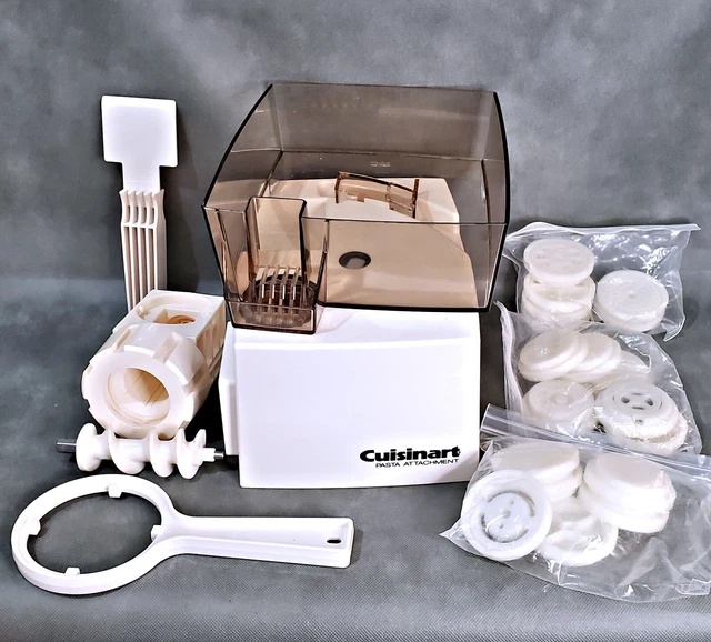 Cuisinart Pasta Attachment DLC 054 DLC-7 Accessory W/18 DYES EXCELLENT Cuisinart Pasta Attachment DLC 054 DLC-7 Accessory W/18 DYES EXCELLENT