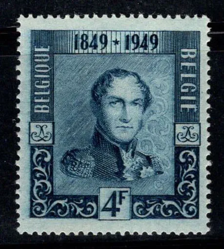 Belgique 1949 Mi. 844 Neuf ** 100% Léopold Ier, 4 Fr, célébrité