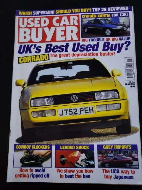 Used car buyer magazine January 1999 (412) Citroen cow boy buster UCB