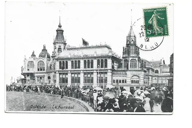 Belgique  Ostende  Le Kursaal