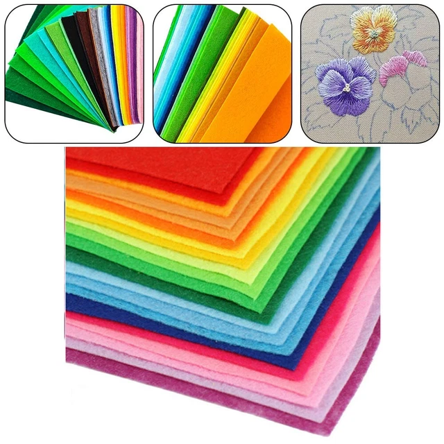 Felt Cloth Scrapbook Holiday Cloth Non Woven Fabric Embroidery Needle Felt