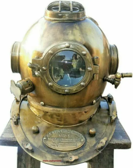 Helmet Mark V Maritime Diving Helmet Deep Sea Divers Scuba Helmet Decorative