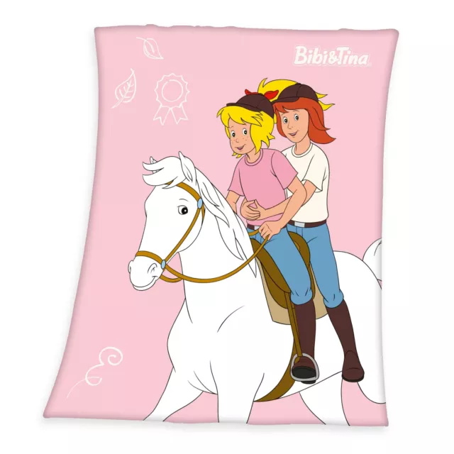 Bibi Et Tina Microfibre Couverture Laineux 130 X 160 CM