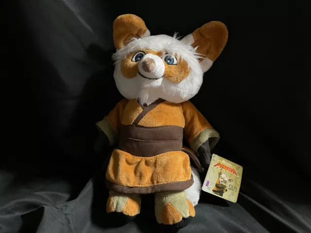 100% AuthenticvKohls Cares For Kids Kung Fu Panda Master Shifu 13" Plush Stuffed