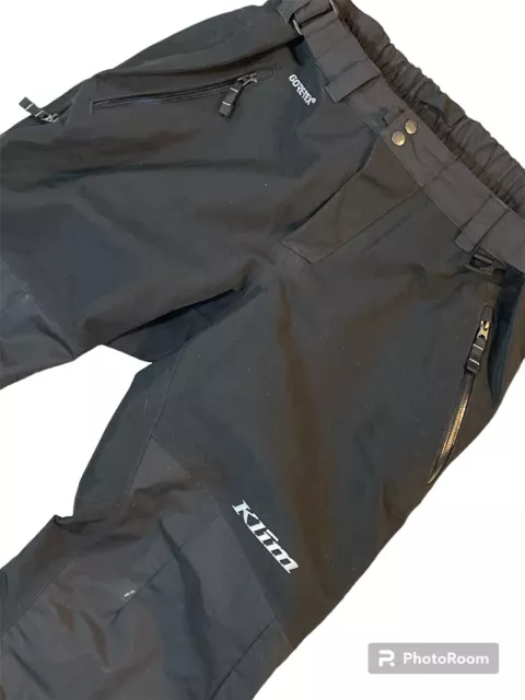 Men’s Klim Powerxcross Large Snow Ski Snowmobile Pants Black 32x32