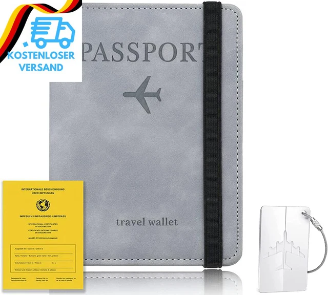 AOOSU Reisepasshülle Mit RFID-Schutz - Elegante Dokumentenhülle Für Sicheres Reisen