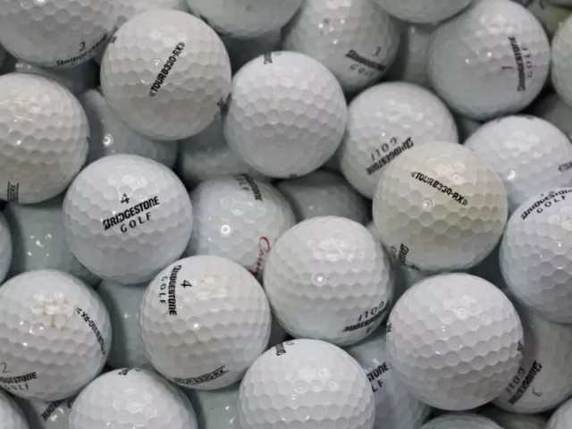 50 Golfbälle Bridgestone Tour B330-RX AA/AAA Lakeballs B330 R X Bälle B 330RX