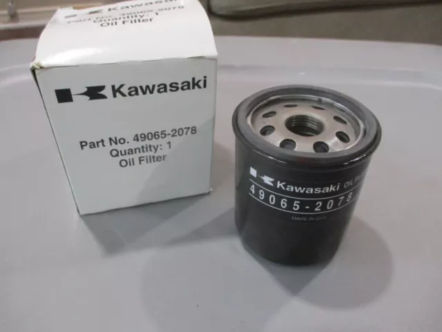 NOS Kawasaki OEM Oil Filter 2005-2016 Mule 600 610 2017-2023 Mule SX 49065-2078