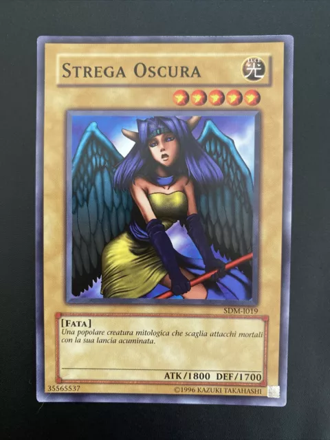 Yu-Gi-Oh! Comune Sovrano Della Magia  ITA Near Mint Sdm-i019 Strega Oscura