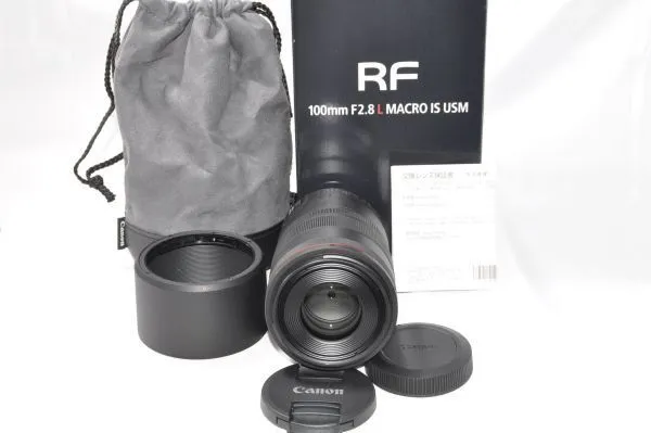 Canon Rf100Mm F2.8 L Macro Lens Usm With Original Box 202310099