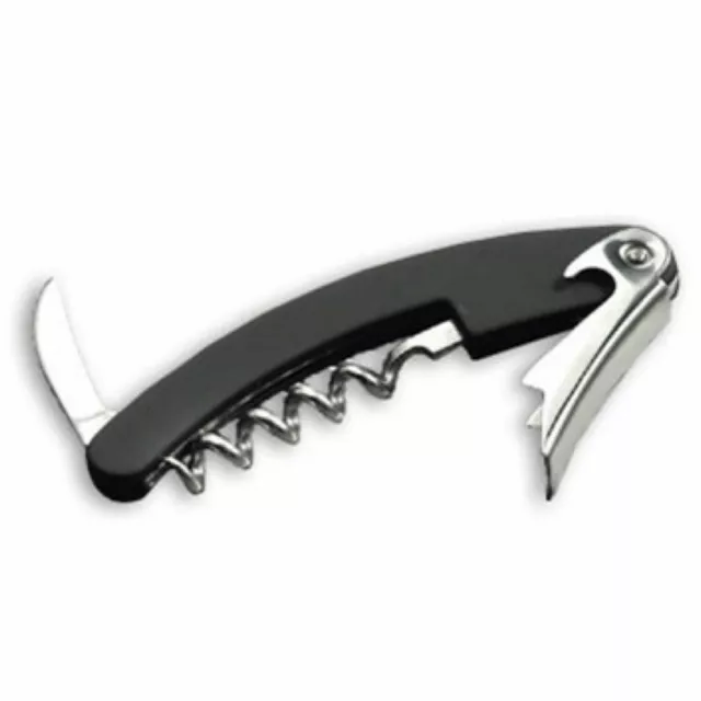 Cork Screw Wine Bottle Opener Professional Stainless Steel Metal Waiters Friend