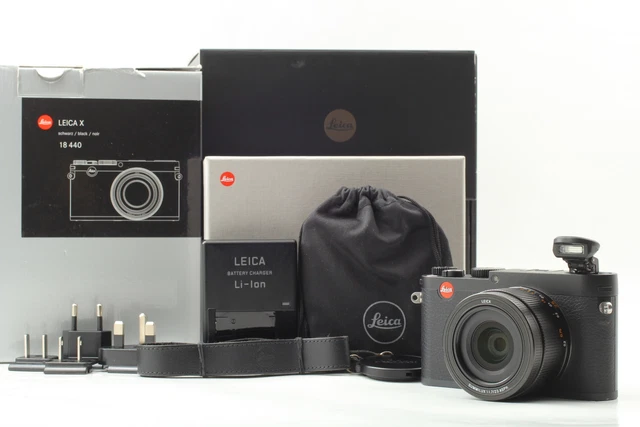 *NEAR MINT+++ in Box* Leica X (Typ113) 16.2MP digital camera Black From JAPAN