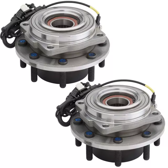 Set of 2 Front Wheel Hub Bearing for 2011-2016 Ford F-350 Super Duty 4WD 8-Lugs