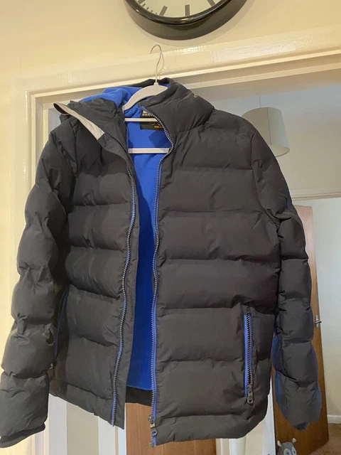 BNWOT Next 365 Collective Boys Blue Puffer Style Coat 13 Years