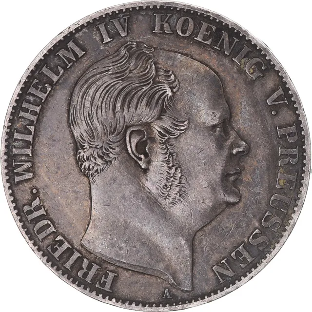 [#1174408] Coin, Prussia, Friedrich Wilhelm IV, Thaler, 1859, Berlin, AU, Sil, v