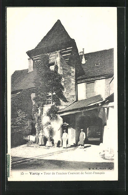 CPA Varzy, Tour of the Old Convent of Saint-Francois