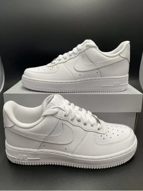 Nike Air Force 1 '07 Low  ALL SIZES 6.5 - 14 Triple White Men's CW2288-111 New