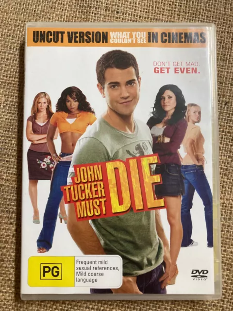 Dvd Film Movie John Tucker Must Die Uncut Version